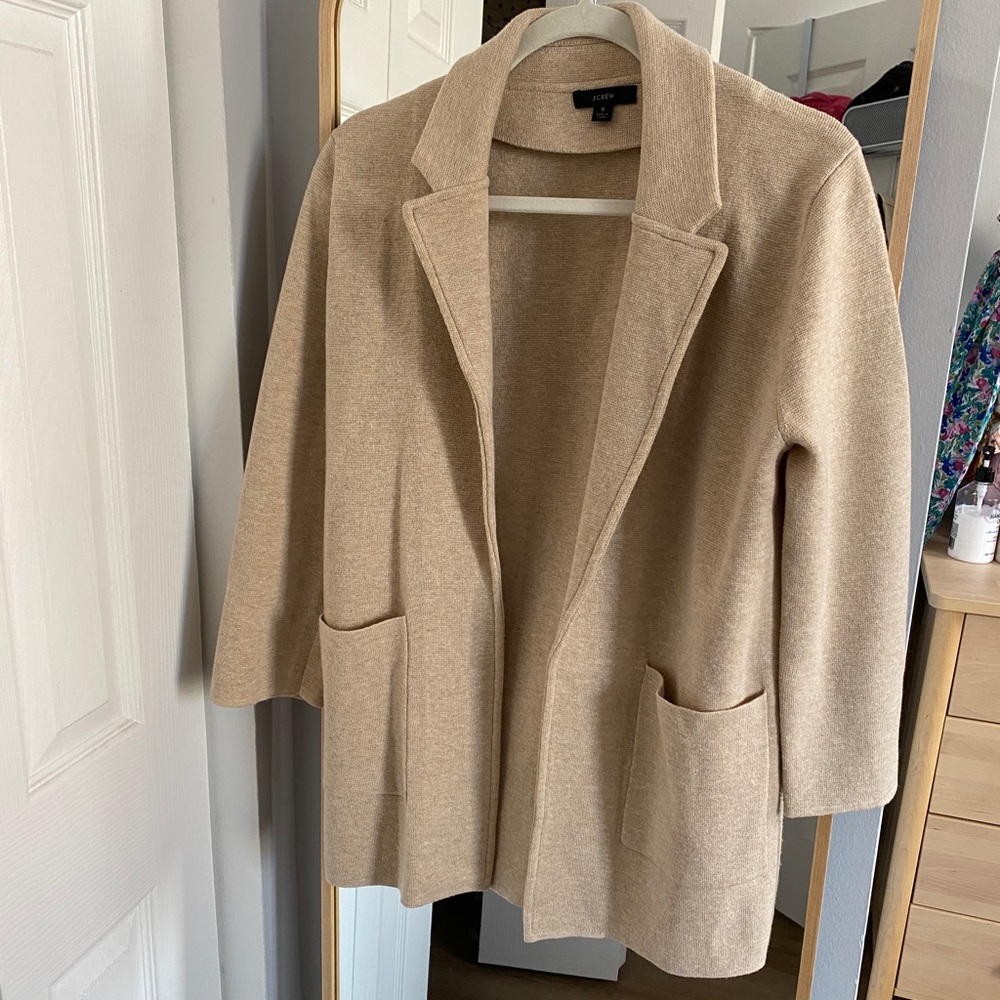 J.Crew sweater blazer